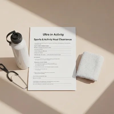 Sports and Activity Medical Clearance Documentation