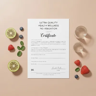 General Health and Wellness Evaluation Certificate